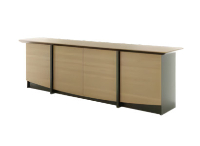 Sideboard Arbeitszimmer Chef Exclusive Büro CEO SchubladenHelles Holz Modern Neu