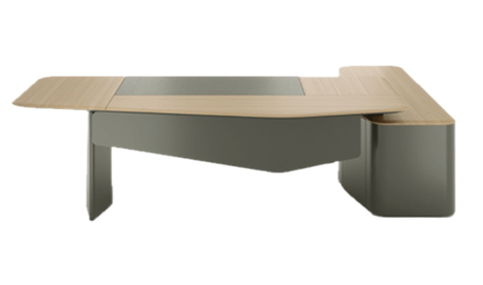 Eckschreibtisch Luxus Chefschreibtisch Tisch Designer Einrichtung Moderne Tische