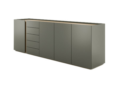 Sideboard Arbeitszimmer Büro Exclusive Bürotisch Exclusive Modern Holz Modern