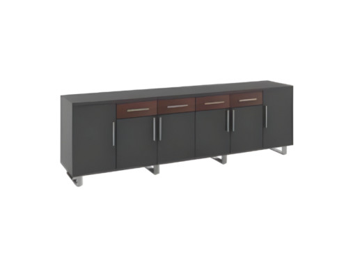 Sideboard Arbeitszimmer Büro Exclusive Bürotisch Exclusive Modern Holz Modern