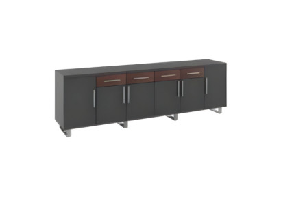 Sideboard Arbeitszimmer Büro Exclusive Bürotisch Exclusive Modern Holz Modern