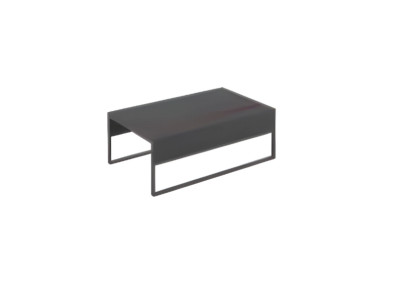 Couchtisch Büro Schwarz Holz Arbeitszimmer Luxus Modern Exclusive Büromöbel Neu