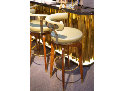 Barhocker Stuhl Designer Esszimmerstuhl Moderne 105 cm Hocker Bar Möbel Neu