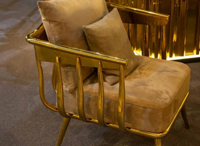 Design Sessel Metall Lounge Club Neu Garnitur Stuhl Stühle Relax Gruppe