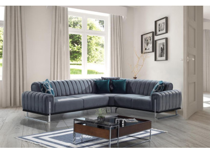 Ecksofa L-Form Lounge-Ecksofa L-Sofa Eckcouch Ecklounge Couch Eckgarnitur