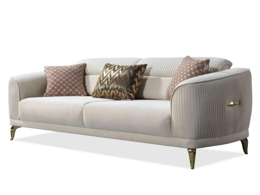 Sitzgarnitur Sofa-Set Wohnlandschaft Wohnzimmergarnitur Polstergarnitur Couch