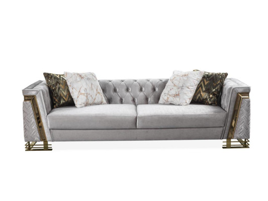 Sitzgarnitur Wohnlandschaft Sofa-Set Wohnzimmergarnitur Polstergarnitur Couch