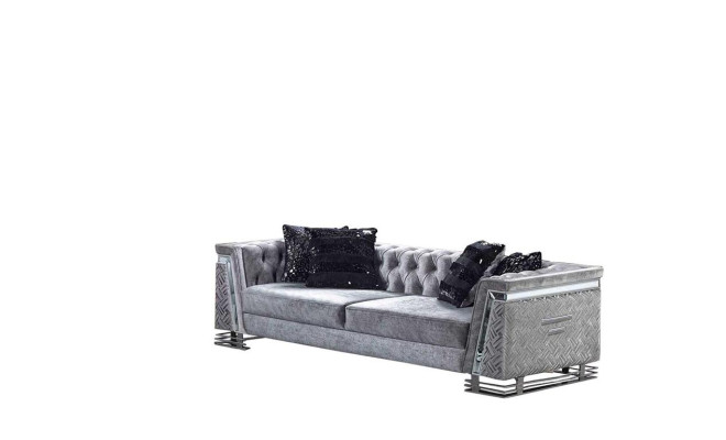 Sitzgarnitur Wohnlandschaft Sofa-Set Wohnzimmergarnitur Polstergarnitur Sofas