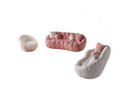 Sitzgarnitur Wohnlandschaft Sofas Sofa-Set Wohnzimmergarnitur Polstergarnitur