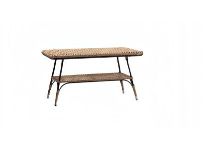 Couchtisch Beistelltisch Braun Design Luxus Gartenmöbel Möbel Kaffeetisch