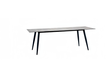 Couchtisch Rechteckig Luxus Moderner Grau Rattan Design Kaffeetisch Terrasse
