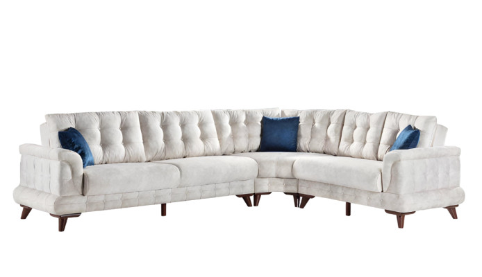Wohnlandschaft Eckcouch Polsterecke Ecklounge Ecksofa Design Sofa Couch 335x265