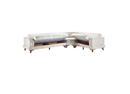 Wohnlandschaft Eckcouch Polsterecke Ecklounge Ecksofa Design Sofa Couch 335x265