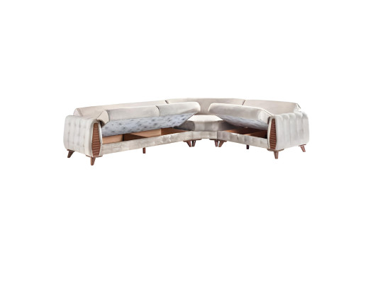 Wohnlandschaft Eckcouch Polsterecke Ecklounge Ecksofa Design Sofa Couch 325x255