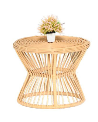 Couchtisch Terrasse Rattan Garten Möbel Modern Luxus Rundtisch Outdoor