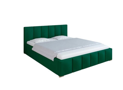 Polsterbett Betten Bett Polster Stoff Textil Designer Hotel Doppel Luxus Design