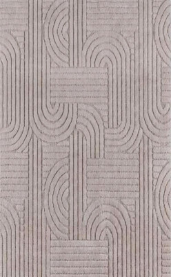 Teppich Wohnzimmer Abstraktes Geometrisches Muster Natur Creme Farbe