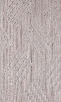 Teppich Geometrisches Muster Kurzflor Wohnzimmer Schlafzimmer Beige