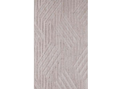 Teppich Geometrisches Muster Kurzflor Wohnzimmer Schlafzimmer Beige