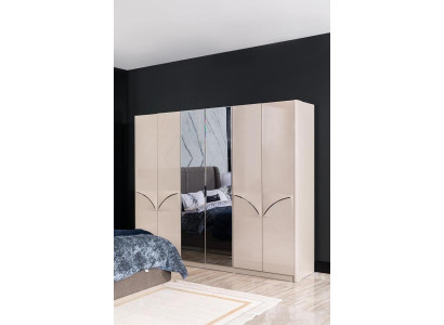 Kleiderschrank Kleiderstauraum Garderobenschrank Ankleideschrank Schrank 260cm