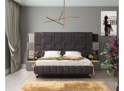 Schlafzimmer Komplettset Designer Schlafzimmermöbel Komplettangebot Set  3tlg.