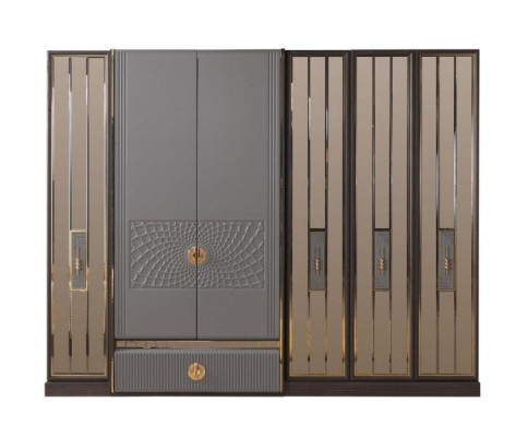 Kleiderschrank Kleiderstauraum Garderobenschrank Ankleideschrank Schrank  280cm