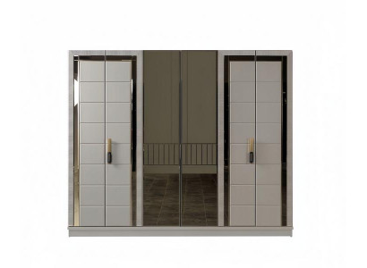 Kleiderschrank Kleiderstauraum  Schrank Garderobenschrank Ankleideschrank 260cm
