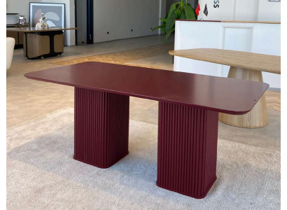 Esszimmertisch Familientisch Designer Esstisch Esstisch Tisch 180x90 Braun