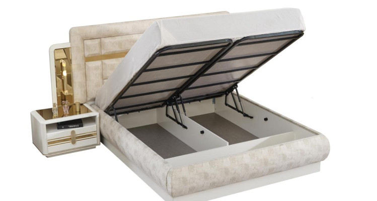 Schlafzimmer Komplettset Bett Set Möbel Gäste Zimmer Schrank Garnitur  6tlg.