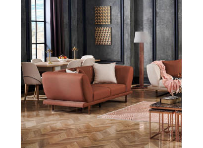 2-Sitzer Sofa Wohnzimmersofa Polstersofa Relaxsofa Couch Sitzmöbel Design-Sofa