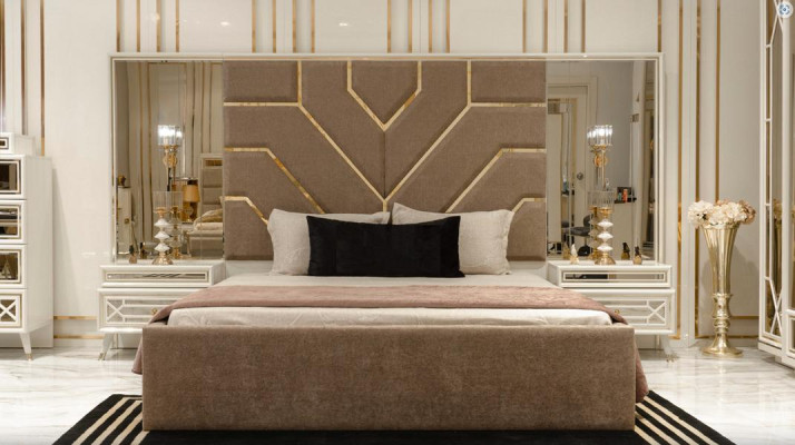 Schlafzimmergarnitur Schlafzimmer Schlafzimmerkombination Bettenmöbel Set 3ltg