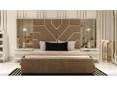 Schlafzimmergarnitur Schlafzimmer Schlafzimmerkombination Bettenmöbel Set 3ltg