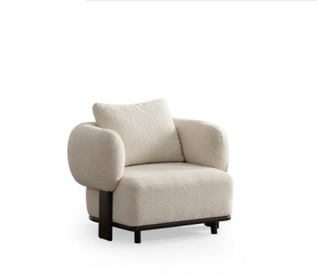 Beige Couch Sofa Sofagarnitur Relaxgarnitur Polsterset Loungemöbel 3+1 Tisch