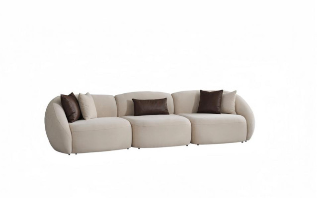 Wohnlandschaft Eckcouch Ecklounge Polsterecke Ecksofa Design Sofa Couch 345x320