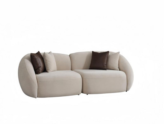 Wohnlandschaft Eckcouch Ecklounge Polsterecke Ecksofa Design Sofa Couch 345x320