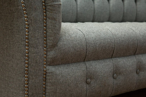 XXL Chesterfield Polster Sofas Design Luxus Sofa 4 Sitzer Leder Couchen Couch