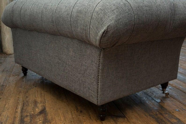 2 Sitzer Couch Chesterfield Leder Polster Sofa Couchen Sofas Designer Neu Textil