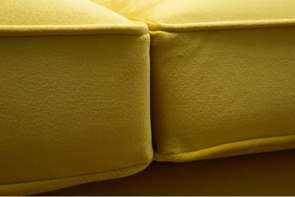 3 Sitzer Chesterfield Couch Textil  Stoff Sofa Möbel Edles Design Samt Designer