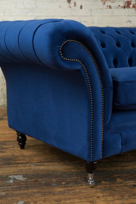 XXL Big Sofa 4 Sitzer Couch Chesterfield Polster Sitz Garnitur Leder Textil Neu