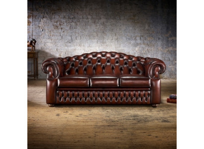 3 Sitzer Chesterfield Ledersofa Wohnzimmer Designer Couchen Polster Sofa Sofas