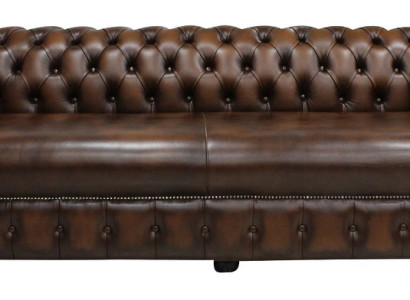 XXL 4 Sitzer Polster Couch Antik Stil Leder Textil Stoff Sofa Big Sofas Couchen