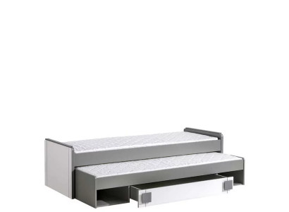 Bett Doppelbett Ausziehbett Kinderbett Kiefer Schlaf Sofa Kinder Betten JV Möbel