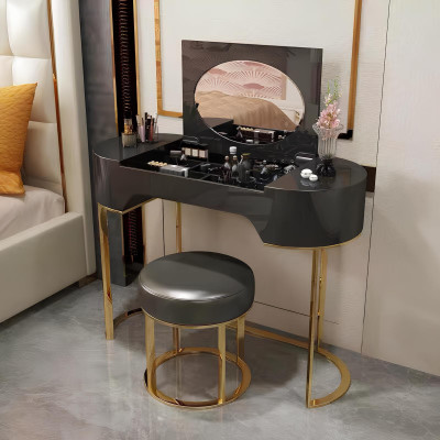 Schminktisch mit Spiegel Luxus Konsole Kommode Schlafzimmer Neu Schminktisch