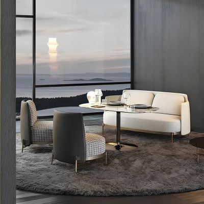 Design Italienische Möbel 3 Sitzer Sofa Couch Polster Lounge Club Couchen Sofas