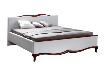 Bett Doppelbett Holzbett Polsterbett Schlafstätte Komfortbett Zweibett