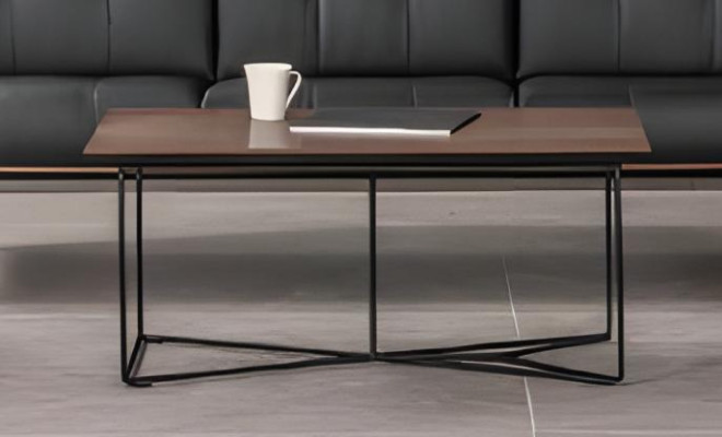 Couchtisch Beistelltisch Büro Wohnzimmer Design Couchtisch Modern Braun Neu