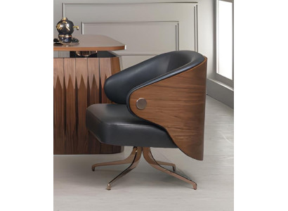 Büro Stühle Leder Sessel Stuhl Schwarz Bürostuhl Modern Luxus Einrichtung Neu