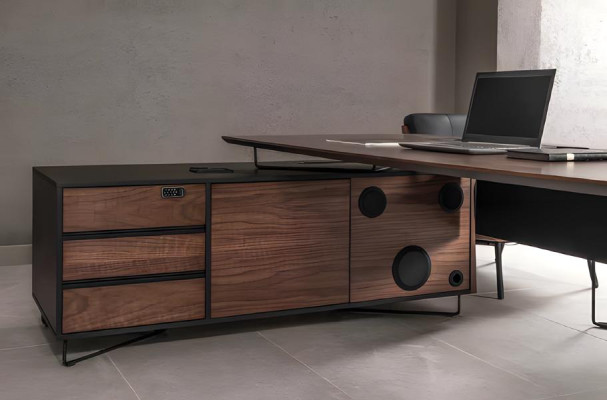 Eckschreibtisch Büro Einrichtung Chef Zimmer Möbel Design Schreibtische Möbel