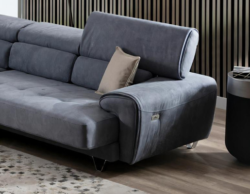Ecksofa Wohnlandschaft Eckcouch Ecklounge Polsterecke Design Sofa Couch Garnitur