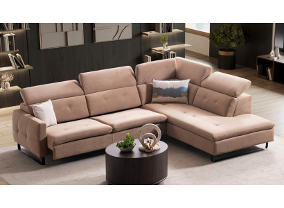 Wohnlandschaft Eckcouch Ecklounge Polsterecke Ecksofa Design Sofa Couch 270x180